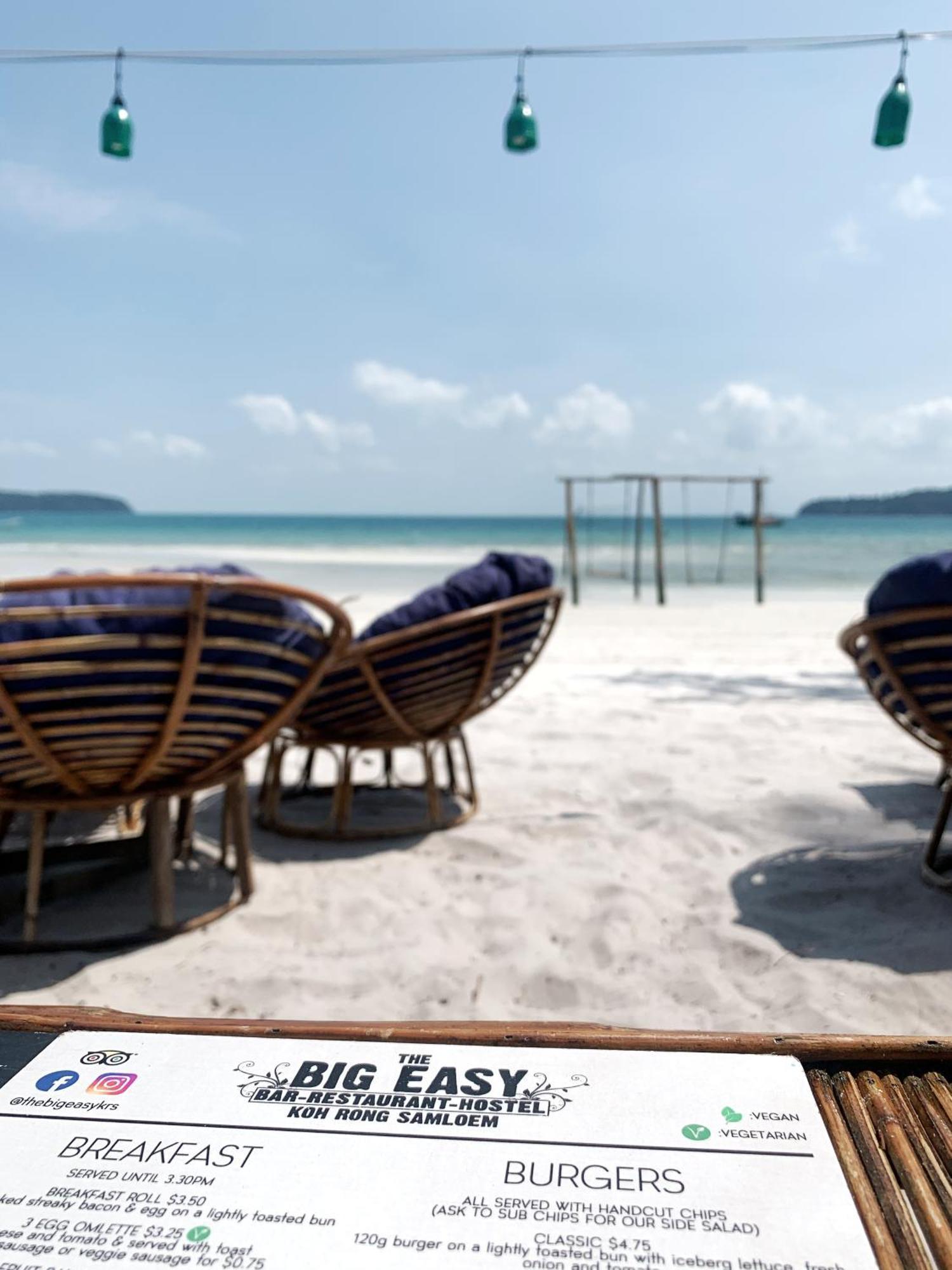 Hostel The Big Easy Koh Rong Samloem Koh Rong Sanloem Exterior foto